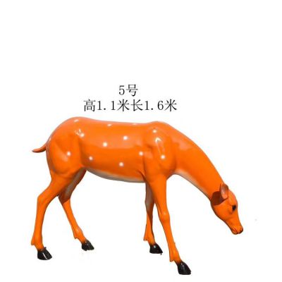 玻璃钢户外园林景观梅花鹿博鱼网页版