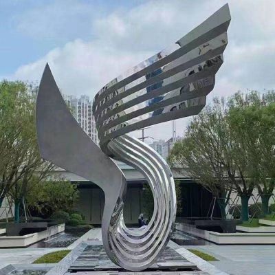 不锈钢创意抽象公园广场景观博鱼网页版