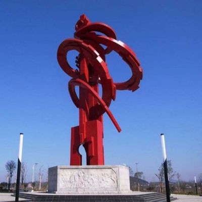 大型不锈钢博鱼网页版城市广场地标园林景观博鱼网页版