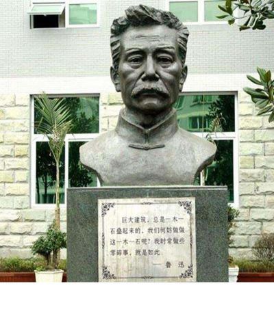 近代文学家胸像不锈钢饭桶鲁迅博鱼网页版