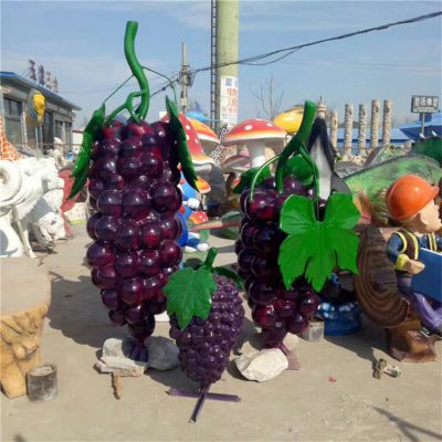 园林广场玻璃钢仿真水果葡萄博鱼网页版