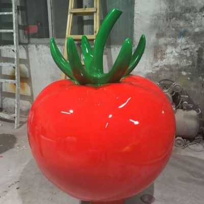 玻璃钢仿真蔬菜西红柿博鱼网页版 园林大型景观摆件