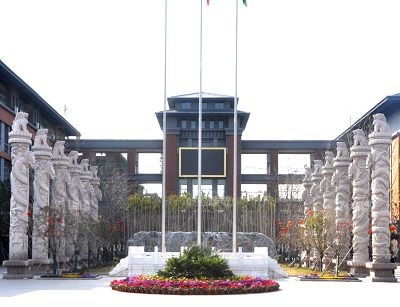 校园园林广场景观华表石柱装饰博鱼网页版