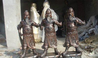 不锈钢仿铜家居镇宅关公博鱼网页版