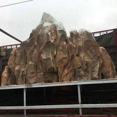 舞台大型泡沫假山仿真石头摆件游乐场造景博鱼网页版