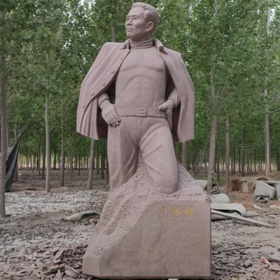 砂岩雕刻大型人物石雕像景区公园摆件
