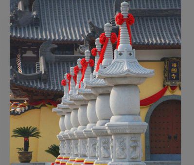 园林寺庙景观舍利塔石雕