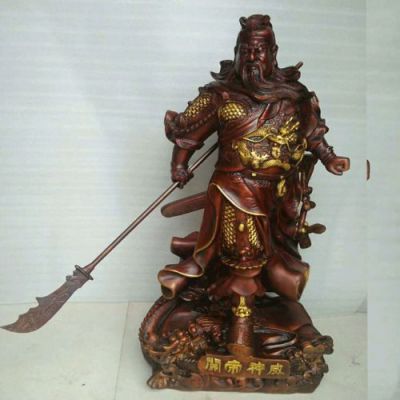 铜雕户外园林景观武财神博鱼网页版