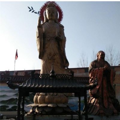 铸铜寺院供奉南海滴水观音佛像博鱼网页版