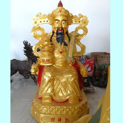 大型家居供奉铜雕财神博鱼网页版