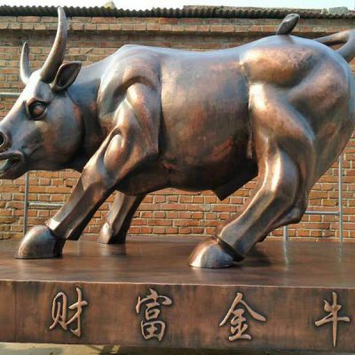 工厂企业铜雕华尔街牛博鱼网页版