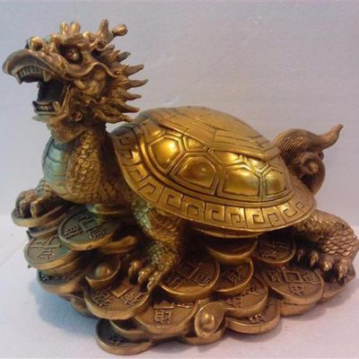 铜雕户外园林景观寺庙大型龙龟博鱼网页版