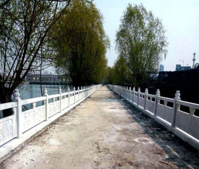 景区河道护栏汉白玉装饰博鱼网页版