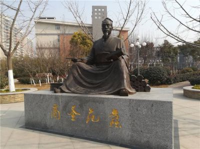 广场小区铸铜园林户外景观人物摆件