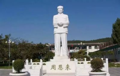 广场户外汉白玉石雕伟人周恩来博鱼网页版