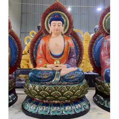 寺庙供奉贴金彩绘铜佛像镀金十八罗汉铜雕坐相站相十八罗汉博鱼网页版