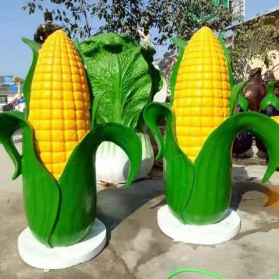 户外公园玻璃钢仿真农作物玉米博鱼网页版
