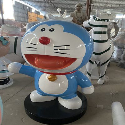 商场广场摆放玻璃钢彩绘卡通人物浮雕博鱼网页版