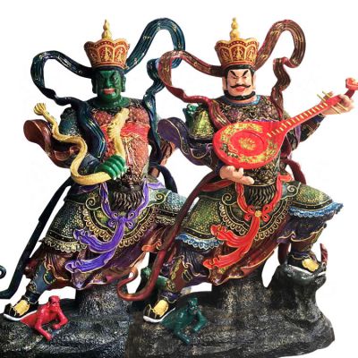 玻璃钢彩绘寺庙护法神佛八大金刚博鱼网页版
