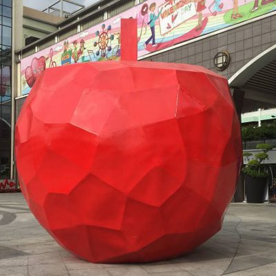 户外景区广场大型几何创意水果博鱼网页版