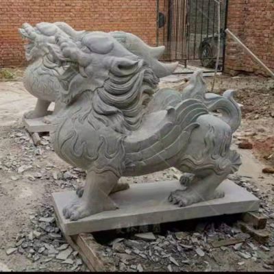 大理石石雕企业工厂貔貅博鱼网页版