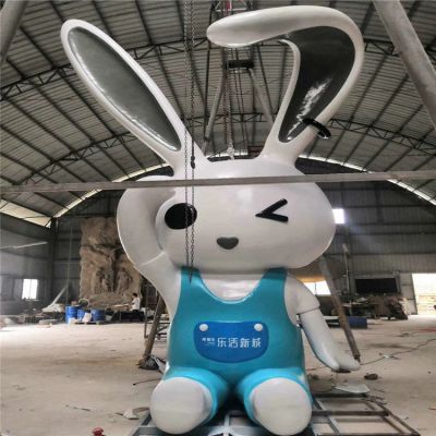 玻璃钢卡通兔子博鱼网页版