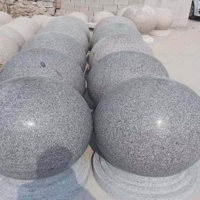 花岗岩石球，阻车石墩子