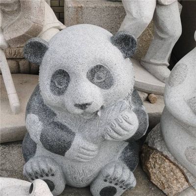 大理石石雕景观国宝熊猫博鱼网页版