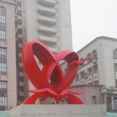 不锈钢 医院 大型抽象镂空爱心海鸥飞翔博鱼网页版