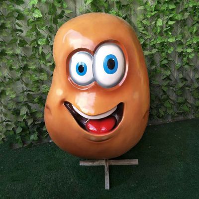 卡通土豆玻璃钢蔬菜水果博鱼网页版 商场橱窗摆件