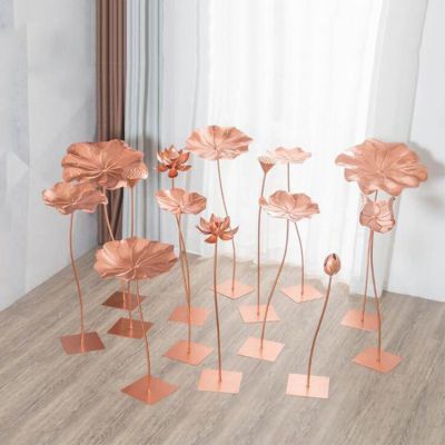 铜雕户外水景摆件莲花莲叶博鱼网页版