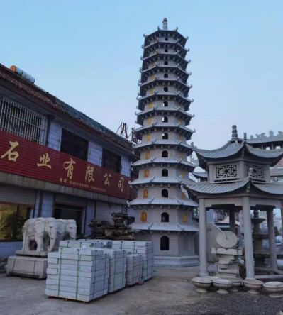 园林户外大理石石雕景观佛塔博鱼网页版