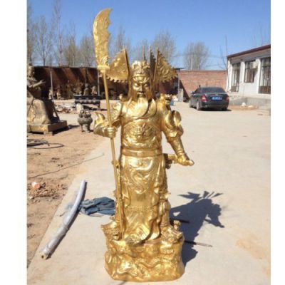 纯金玻璃钢立式家居寺庙企业武财神关公博鱼网页版