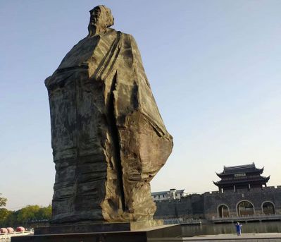 景区北宋石雕文学家范冲淹博鱼网页版