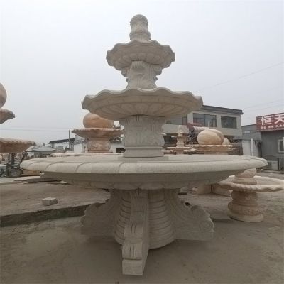 石雕园林户外大型大理石喷泉博鱼网页版