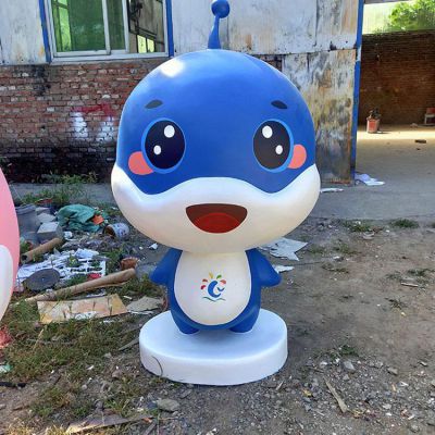 游乐园玻璃钢卡通企鹅公仔博鱼网页版