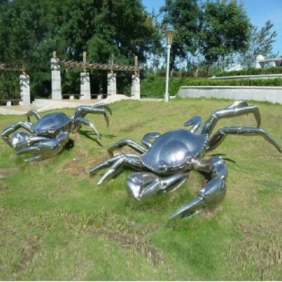 大型镜面不锈钢户外草坪螃蟹博鱼网页版