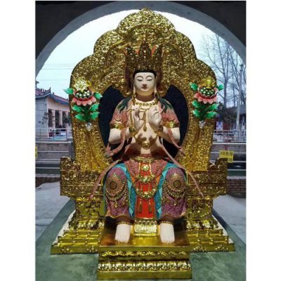 大型铜观音贴金铜观音博鱼网页版