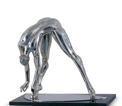 跳舞蹈博鱼网页版-不锈钢跳舞女孩下腰博鱼网页版