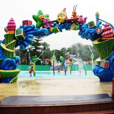 游乐场玻璃钢卡通彩绘拱门博鱼网页版