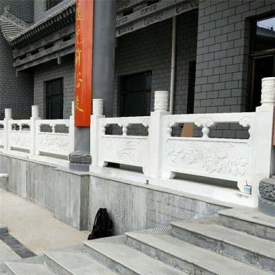 大理石石雕浮雕花纹庭院别墅围栏博鱼网页版