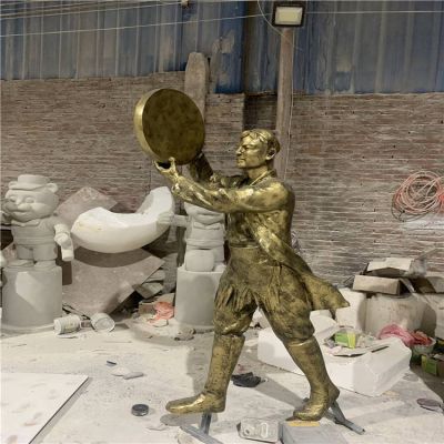 民俗人物博鱼网页版小品 公园玻璃钢跳广场舞人物博鱼网页版