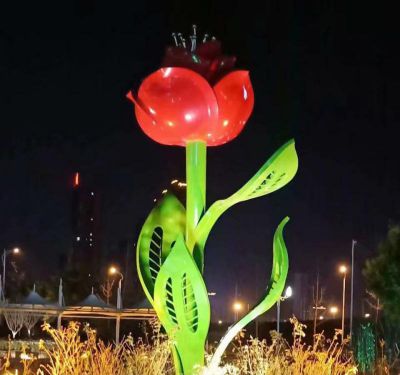 玻璃钢彩绘创意城市植物花朵博鱼网页版