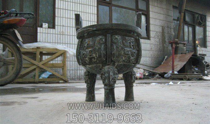 古代文物铜铸寺庙鼎博鱼网页版