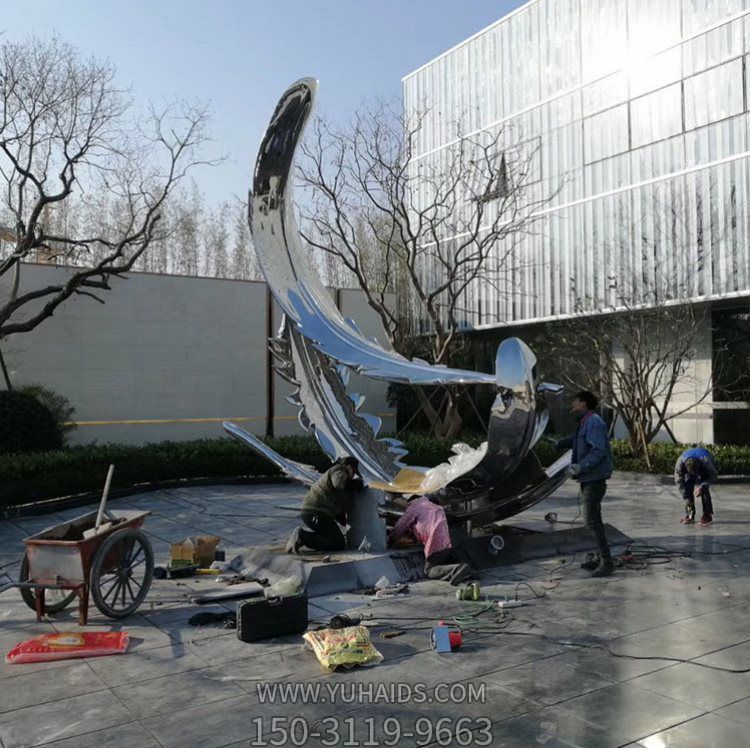 景区不锈钢创意造型景观博鱼网页版