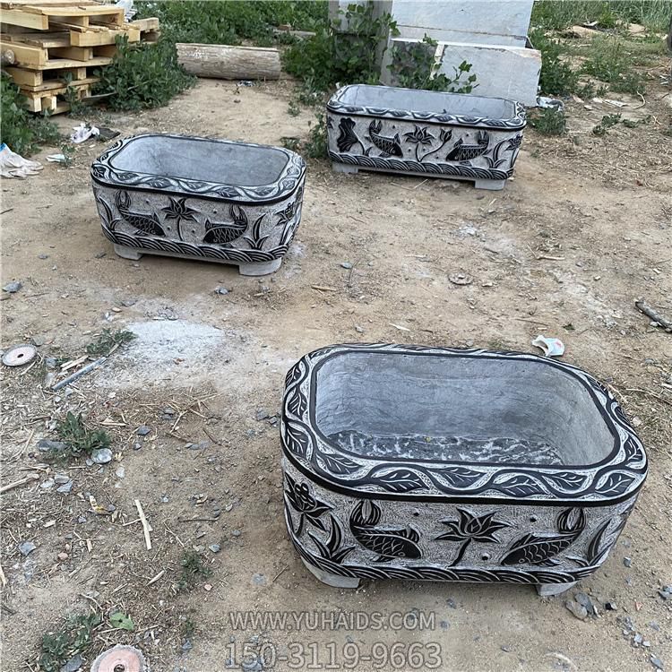 青石浴盆石缸博鱼网页版