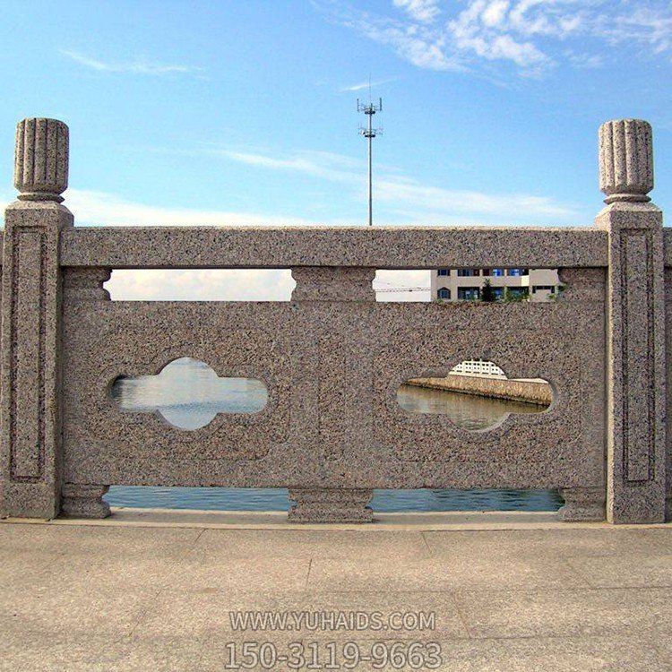 花岗岩石雕栏杆栏板，路政桥梁石雕护栏博鱼网页版