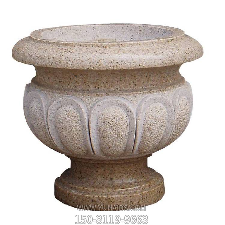 大理石砂石石雕园林户外花盆博鱼网页版