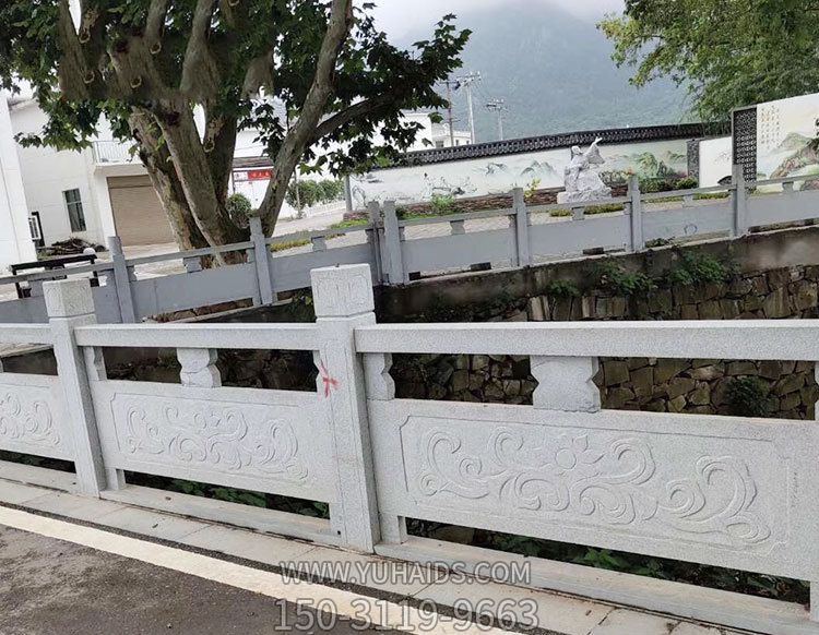 乡镇河道景观大理石围栏博鱼网页版