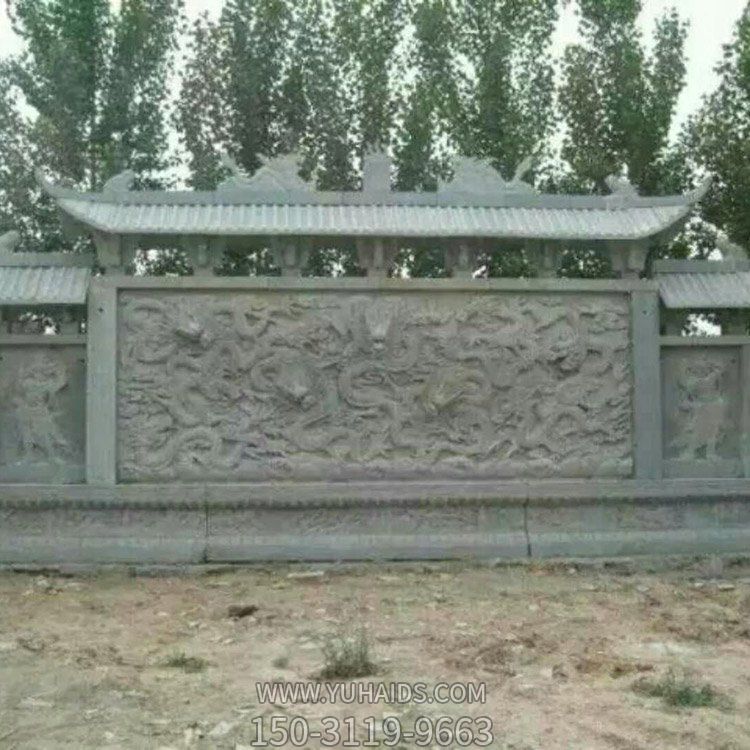 庭院仿古做旧浮雕大型影壁博鱼网页版